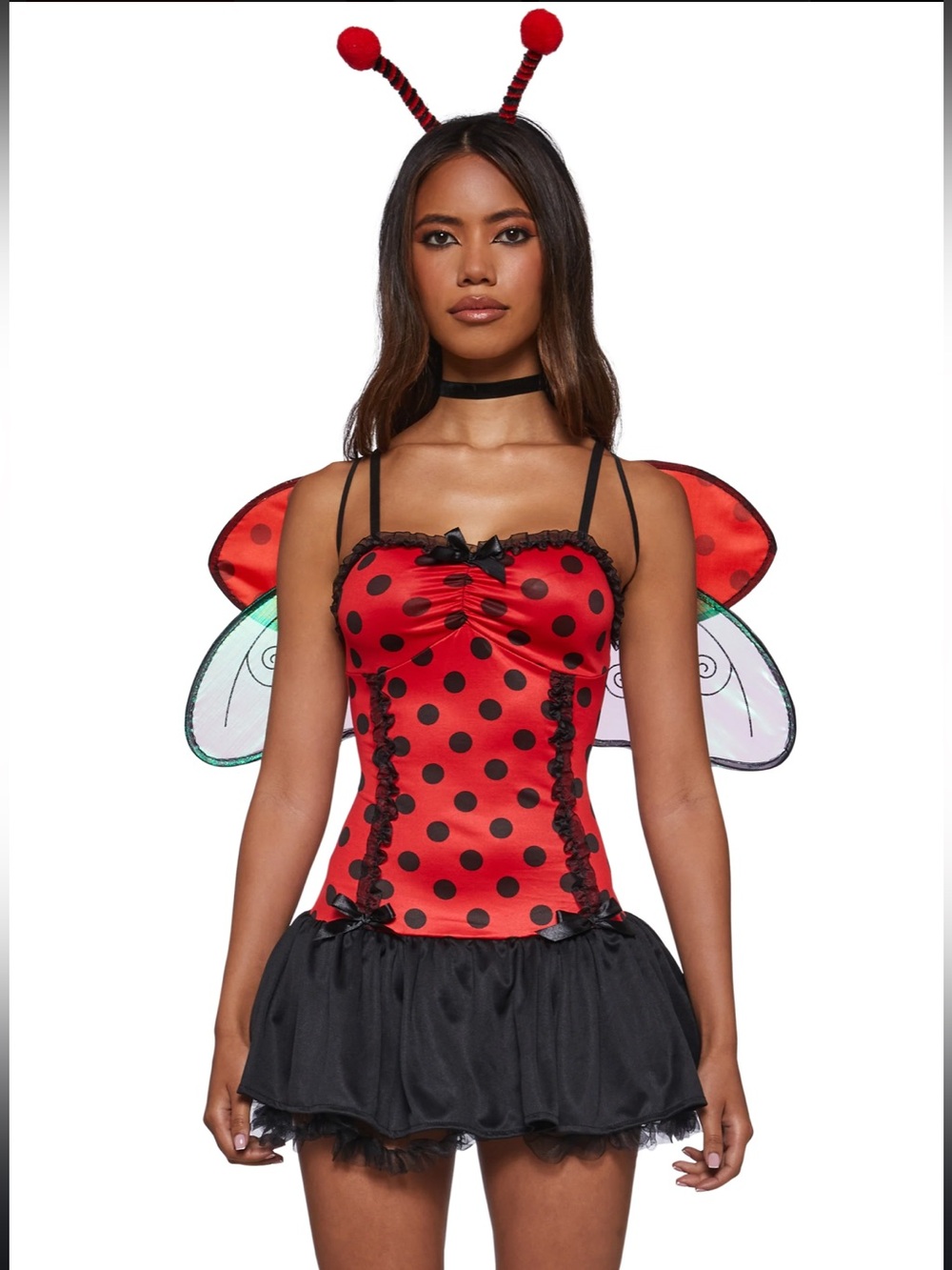 Dolls Kill Y2K Lady Bug Costume